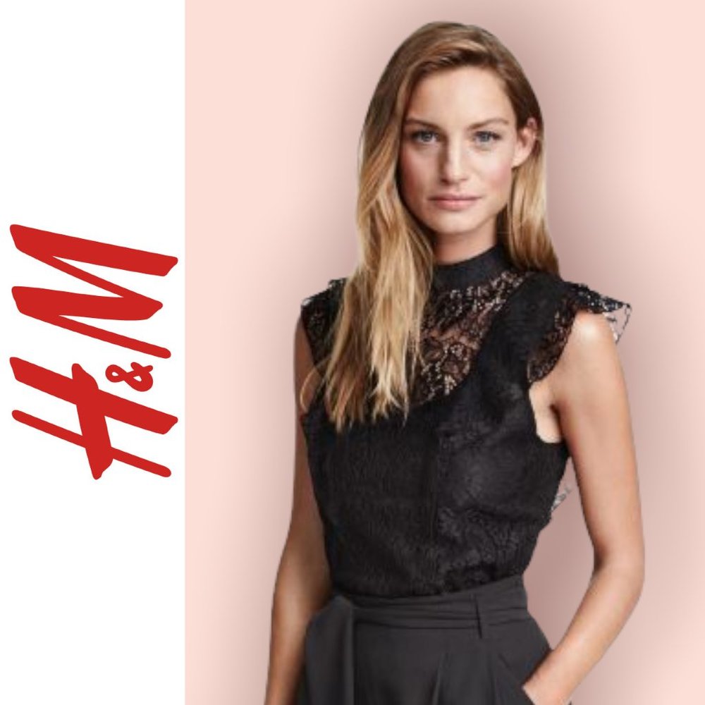 Lace Blouse ▪️ H&M
